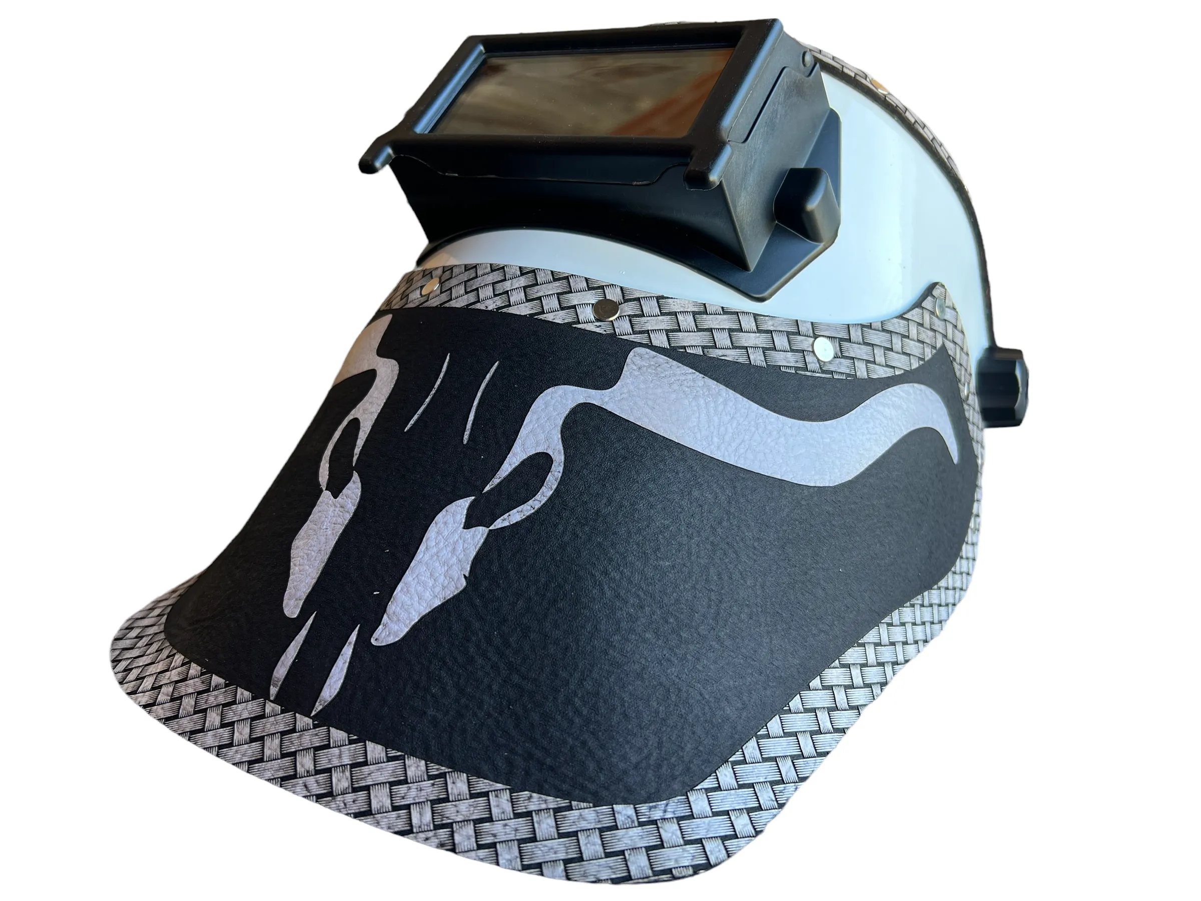 Outlaw Leather - Welding Hood - Longhorn Hood
