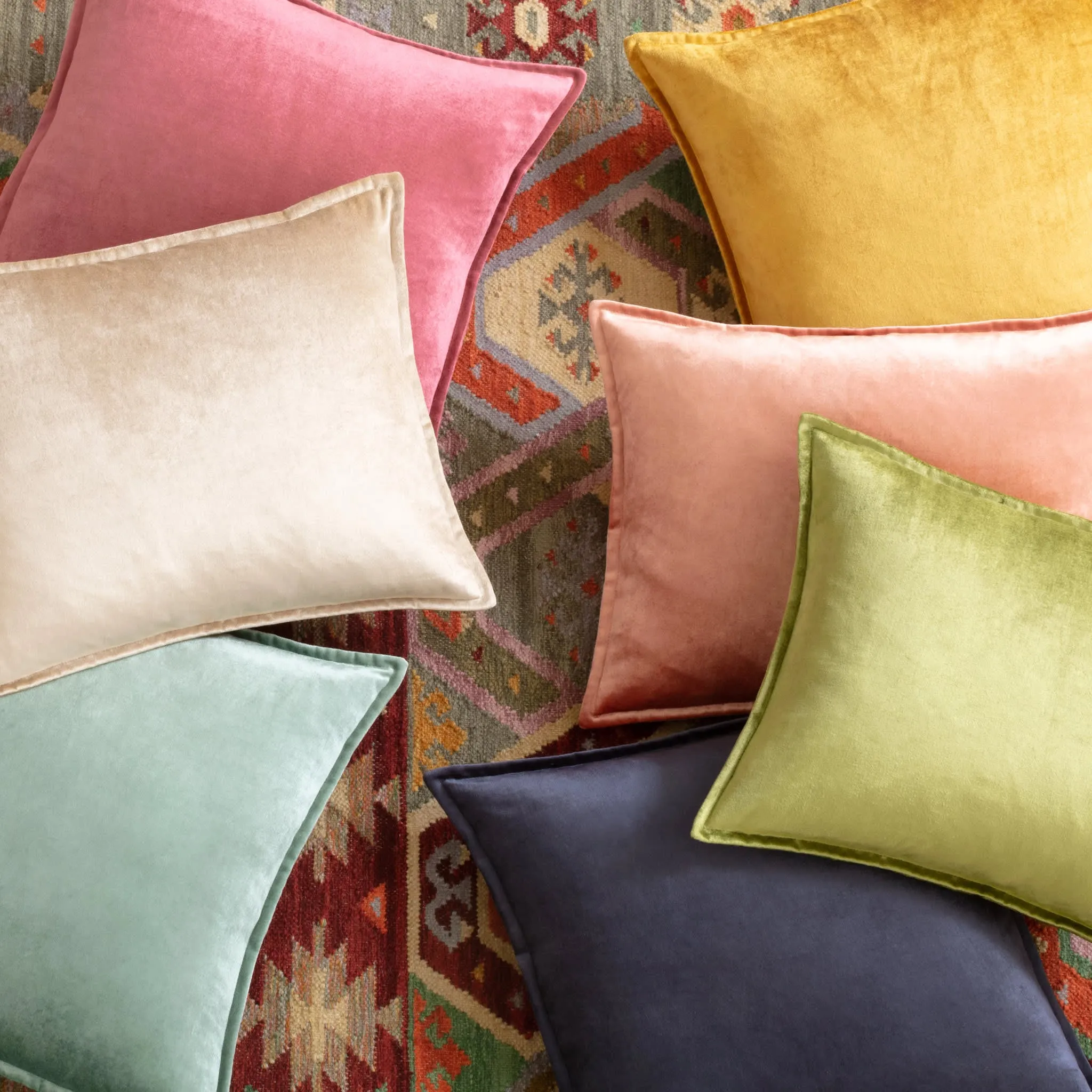 Panne Velvet Gold Decorative Pillow Cover