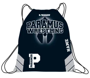 Paramus HS Wrestling Sublimated Drawstring Bag