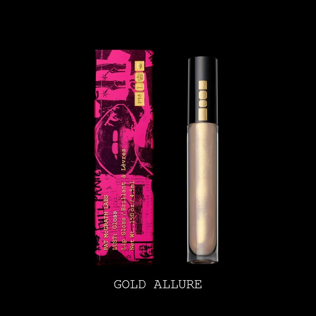 Pat McGrath Lust: Gloss Lip Gloss - Gold Allure (Glittering White Gold)