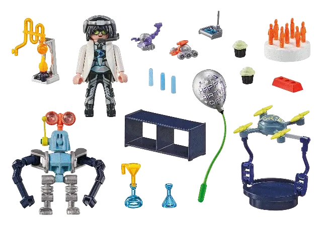 Playmobil 50th Anniversary Gift Set Researchers with Robots