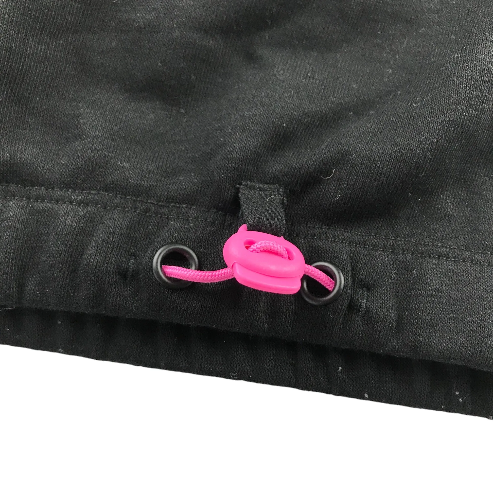 Primark active sweater 12-13 year black half zipper