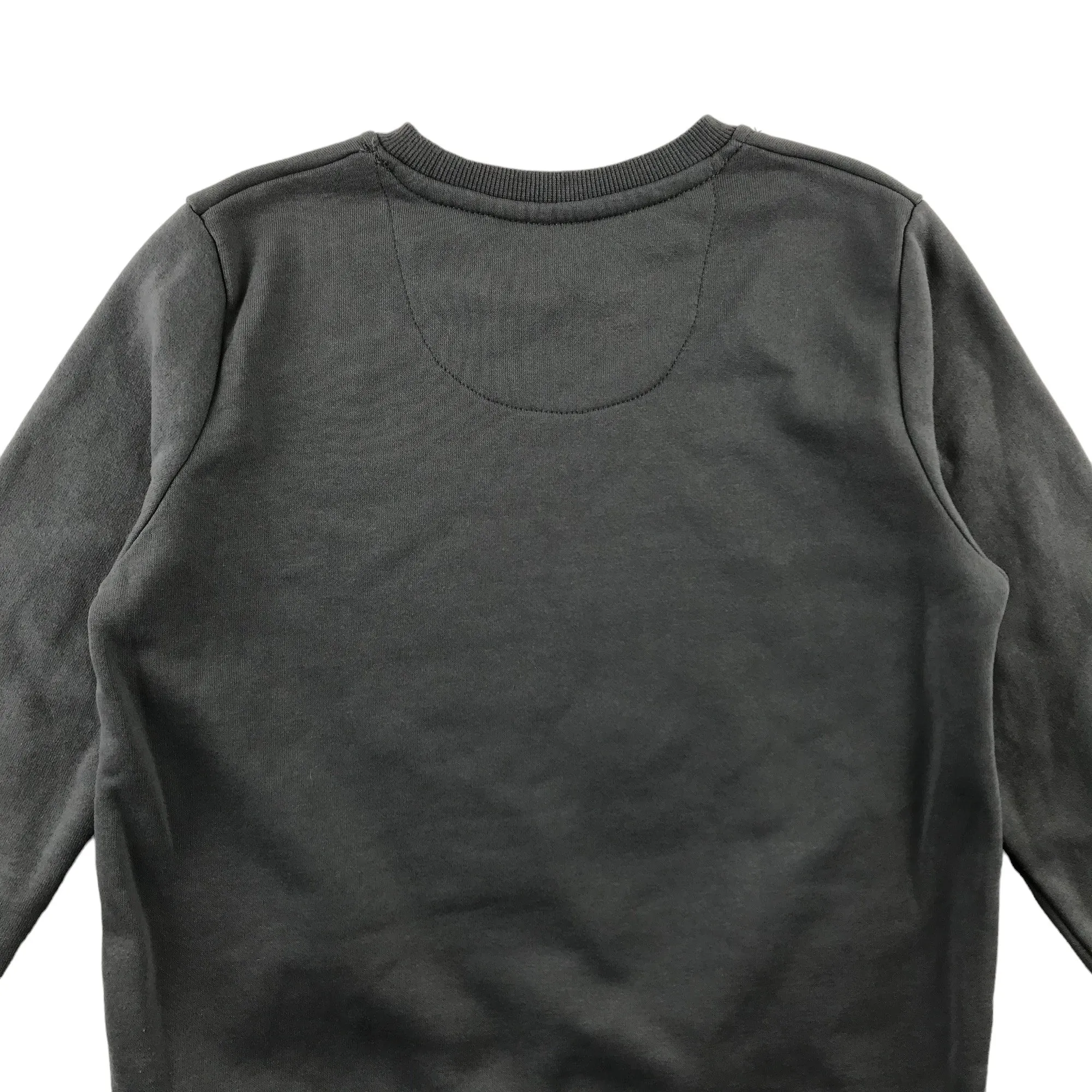 Primark sweater 7-8 years grey snake graphic print