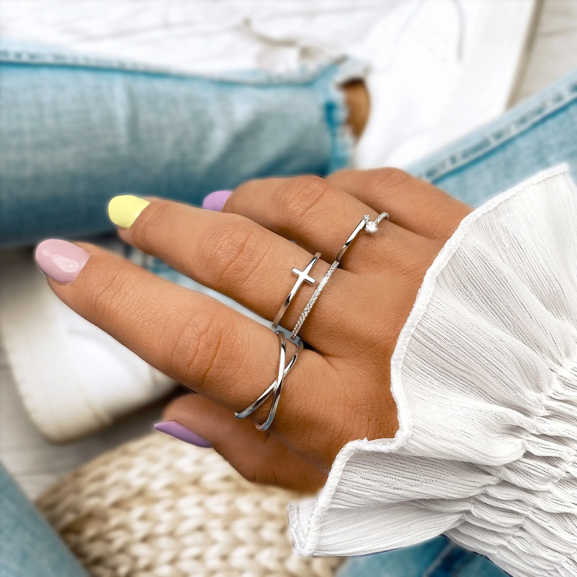 "Luminous Union" Ring