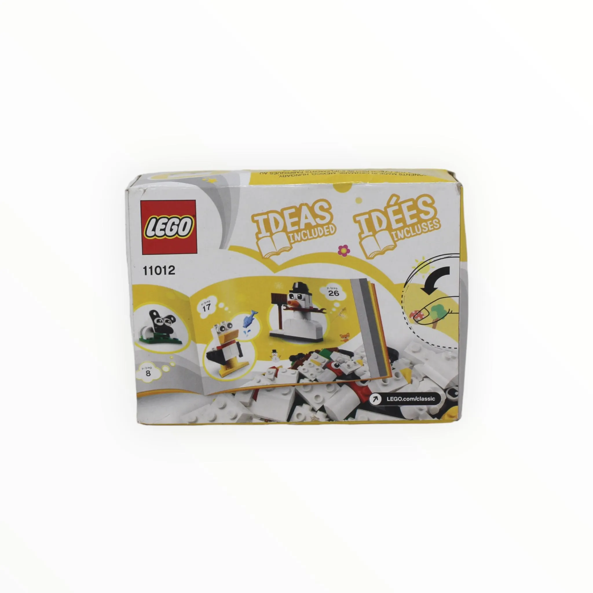 Retired Set 11012 Classic Creative White Bricks