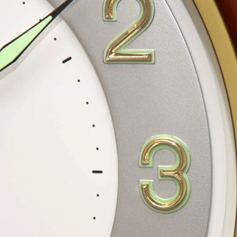 Rhythm Super Luminous Wall Clock CMG266BR06