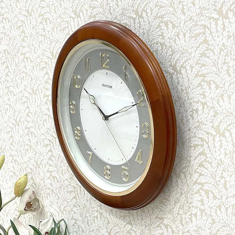 Rhythm Super Luminous Wall Clock CMG266BR06