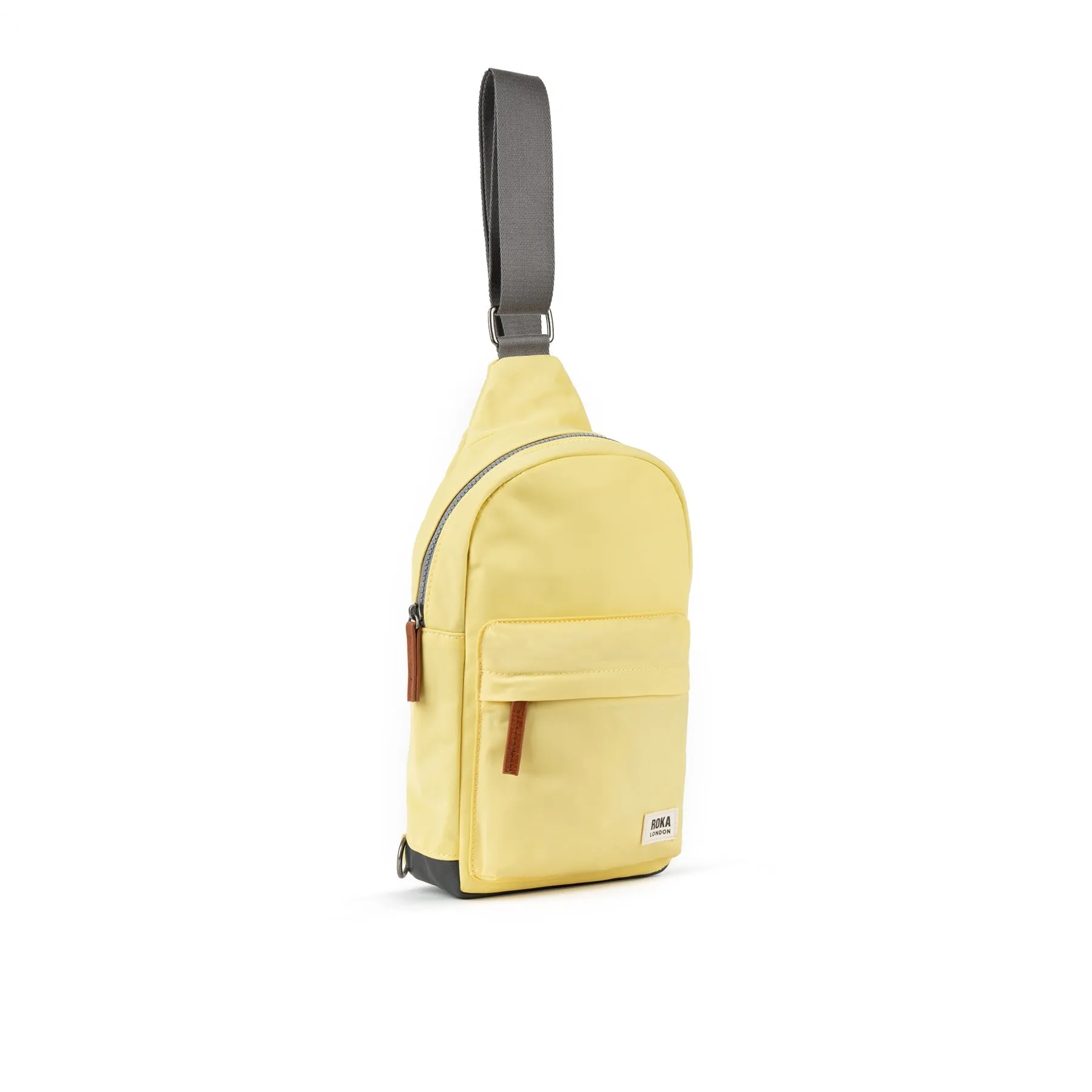 ROKA Willesden B Large Recycled Nylon Bag - Citron