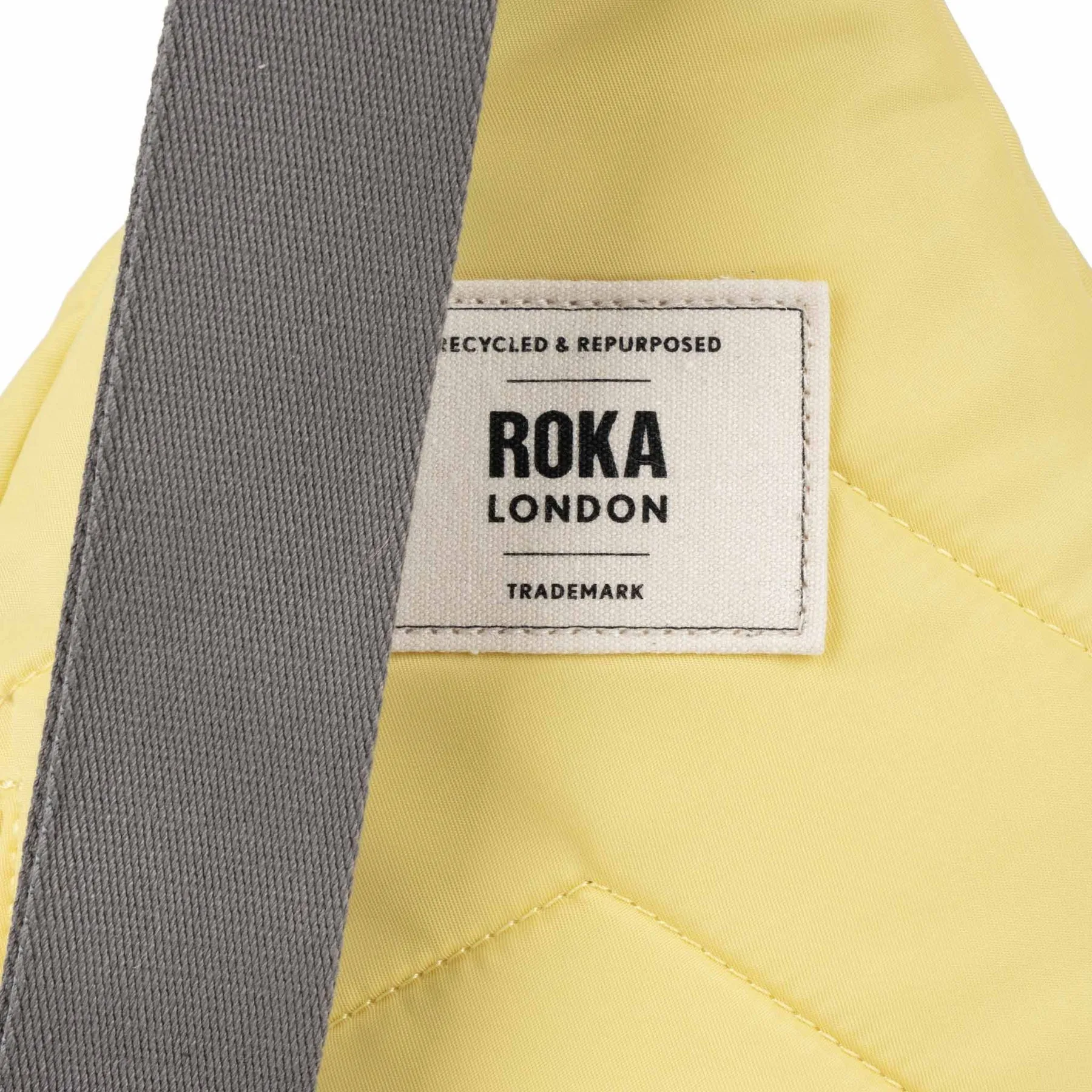 ROKA Willesden B Large Recycled Nylon Bag - Citron