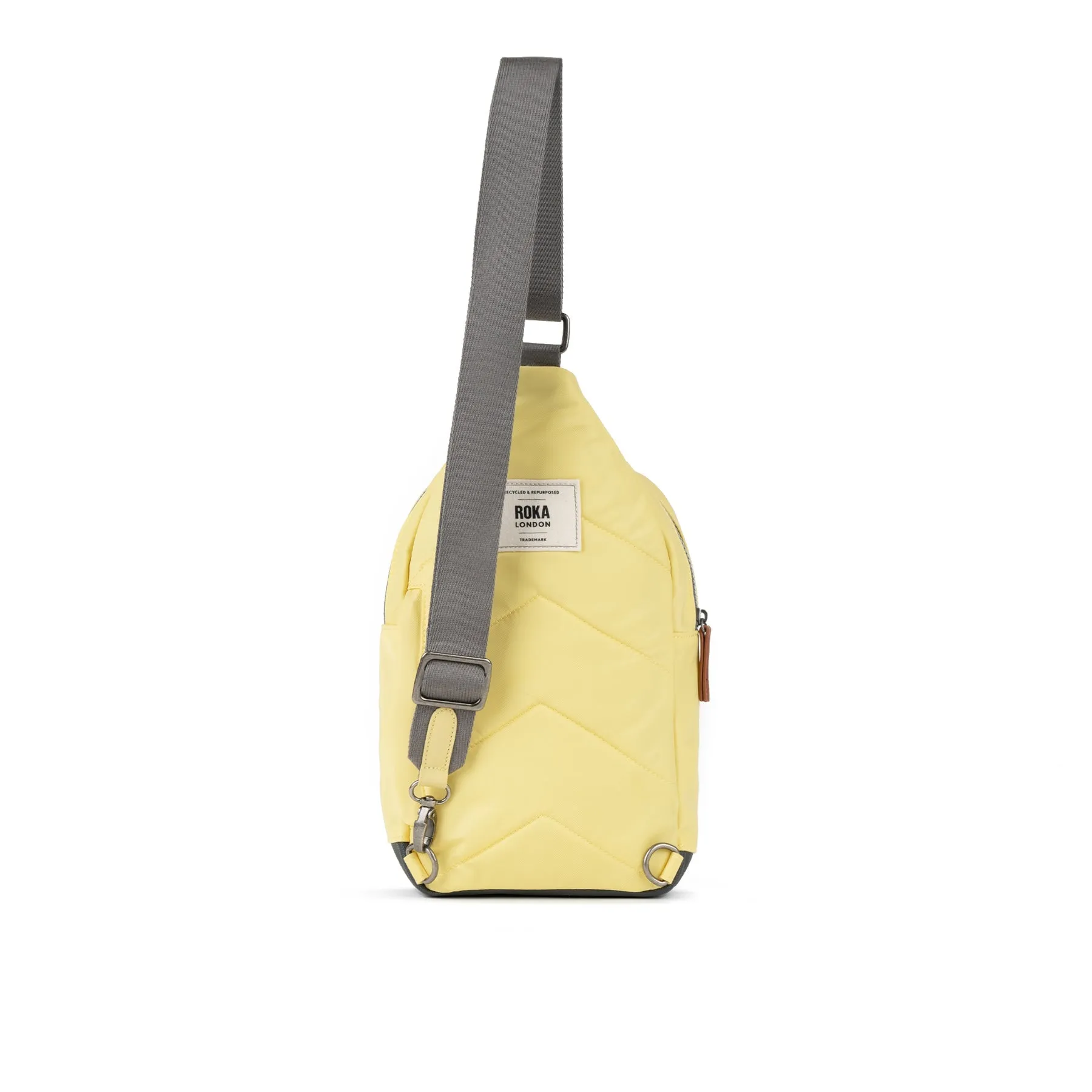 ROKA Willesden B Large Recycled Nylon Bag - Citron