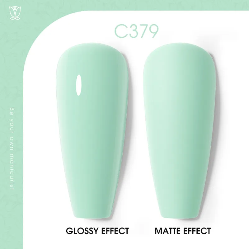 ROSALIND 10colors Green Series Soak Off Nail Gel Bright For Nail Art Design LED/UV Lamp RA