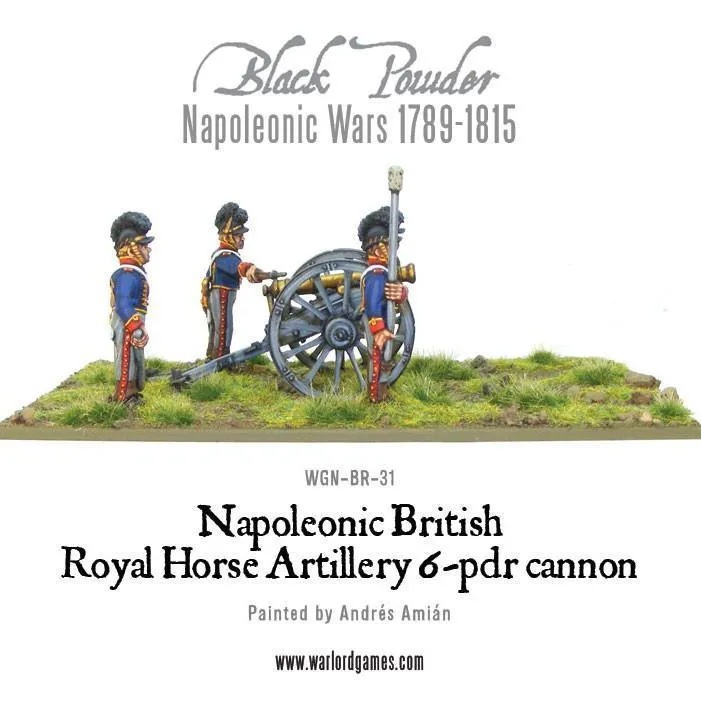 Royal Horse Artillery 6-pdr and Limber Team