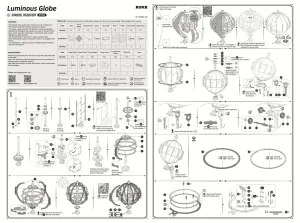 RST003 - Luminous Globe | Robotime ROKR Curious Discovery Manual