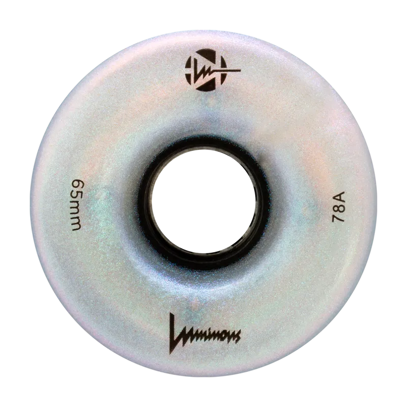 Ruedas patineta Skateboard Luminous 65mm 85a/78a