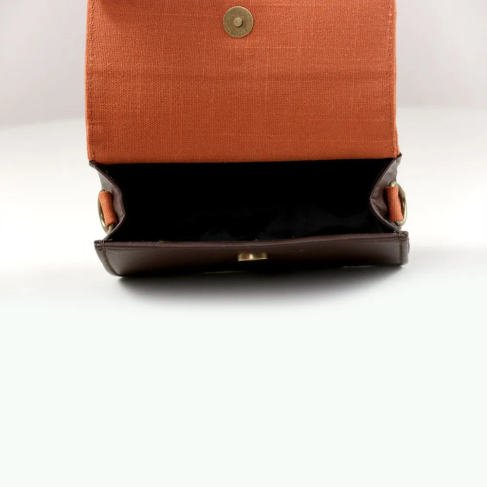 Rustic Orange Boho Affair Sling Bag