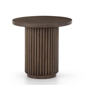 Rutherford End Table-Reclaimed Ashen