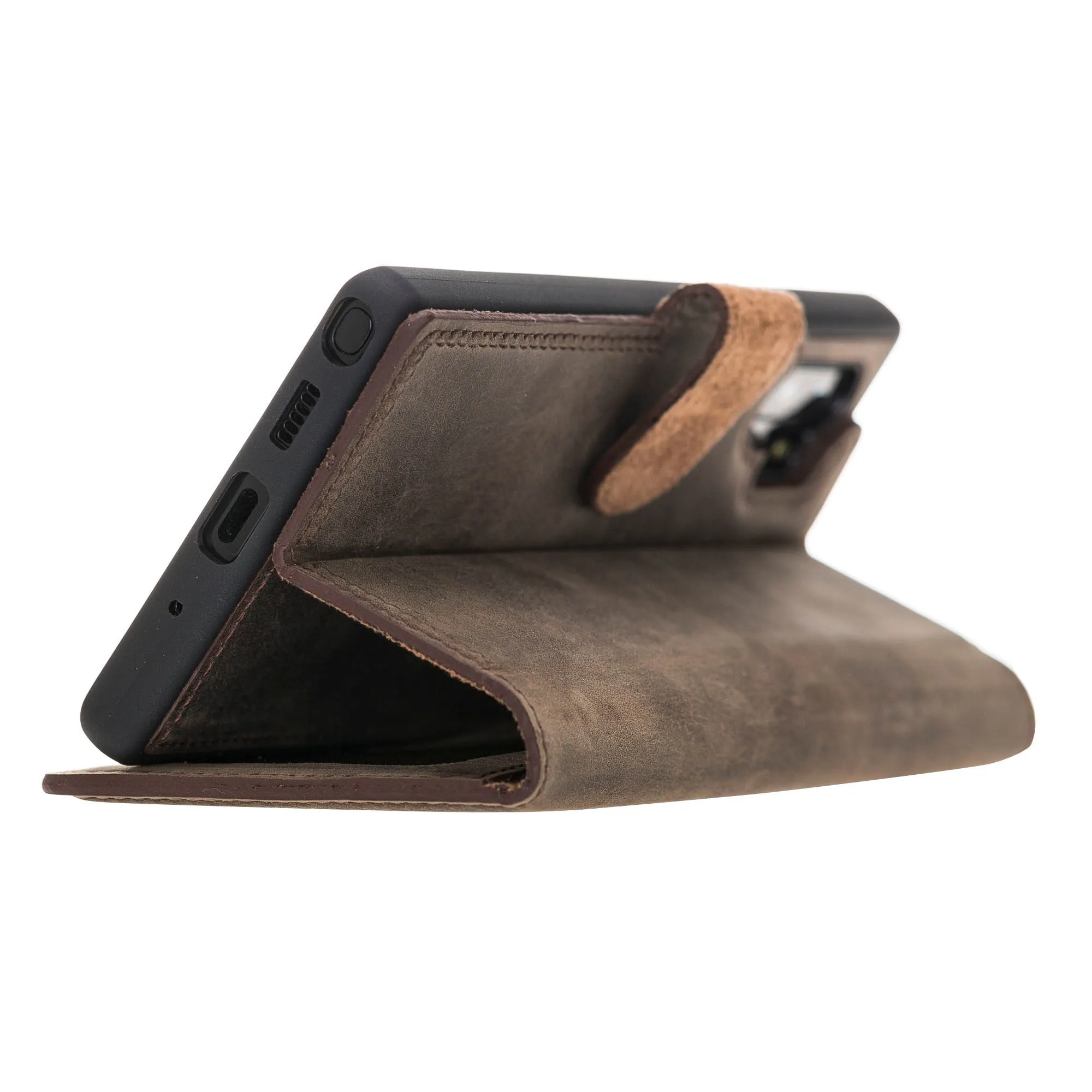 Samsung Galaxy Note 10 Plus Magnetic Detachable Leather Wallet Case