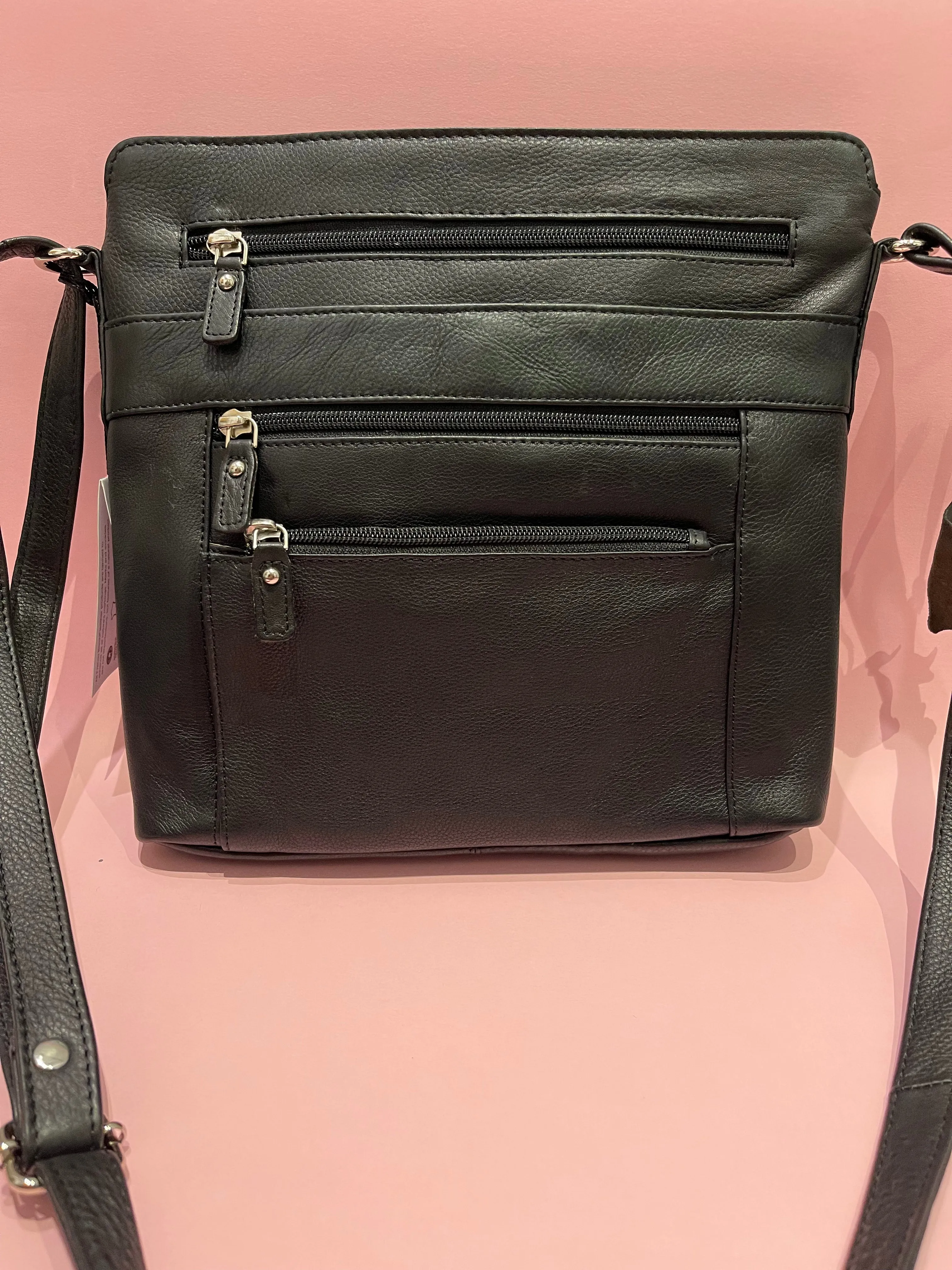 Sandra Orange Multi Shoulder Bag