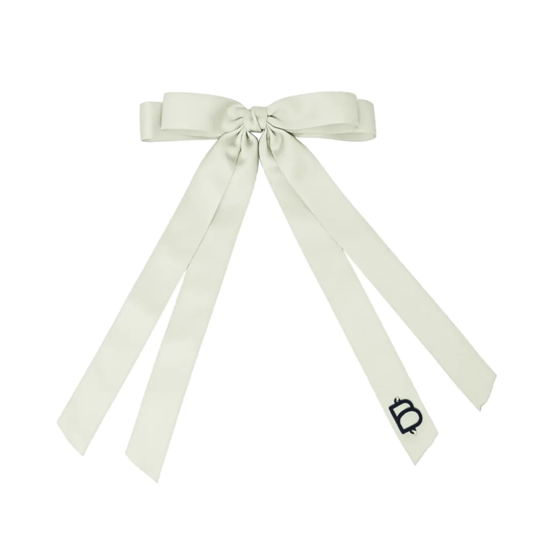 Satin Classics Large Bow Clip