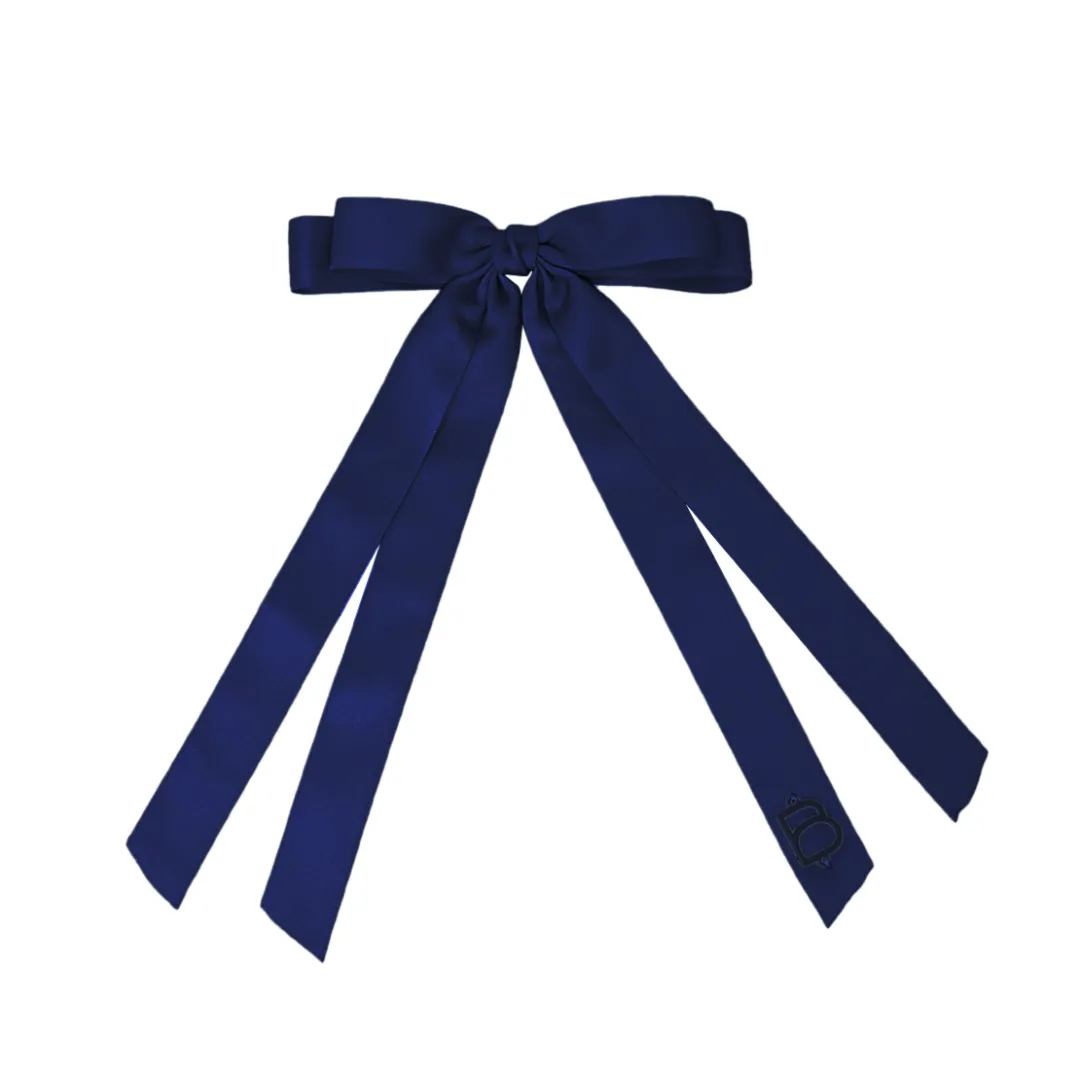 Satin Classics Large Bow Clip