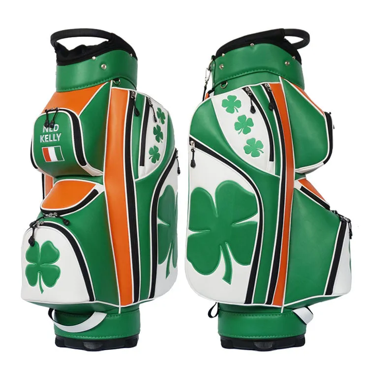 Shamrock/Clover Custom Golf Bag