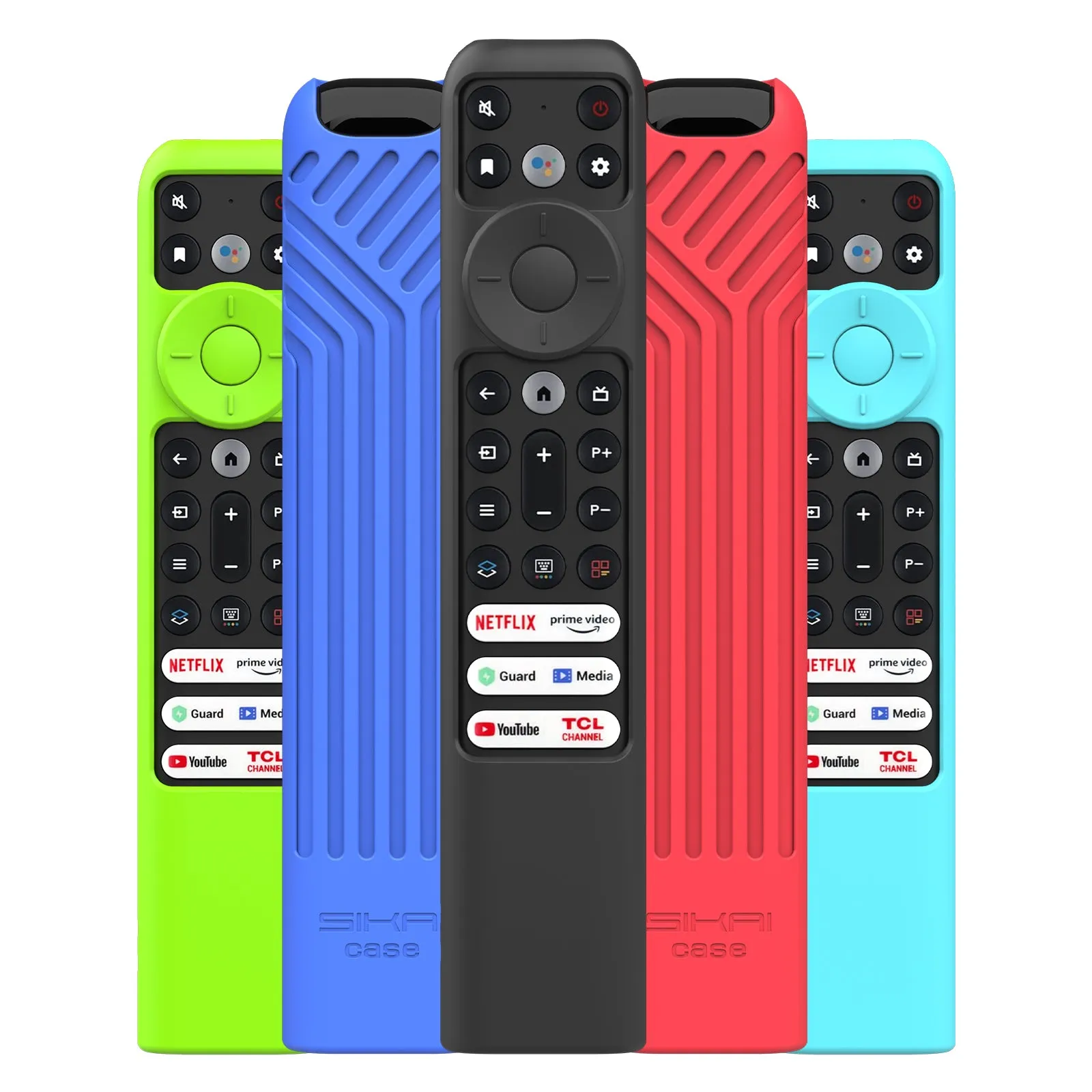 Silicone Cover for TCL RC902V FMR1/RC833(2023) Voice Remote,Shockproof, Skin-Friendly Case for 55R646 55S546 65R646 65S546 75R646 75S546 Series TV Remote