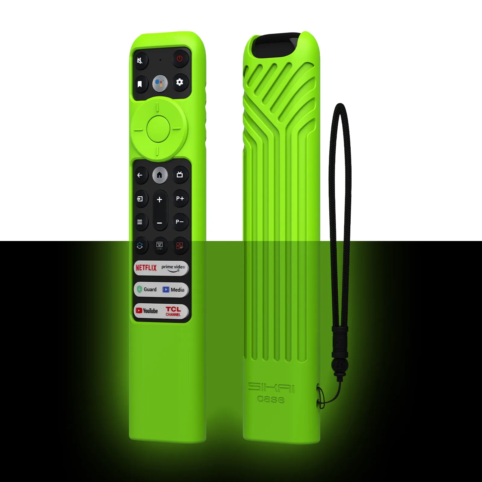 Silicone Cover for TCL RC902V FMR1/RC833(2023) Voice Remote,Shockproof, Skin-Friendly Case for 55R646 55S546 65R646 65S546 75R646 75S546 Series TV Remote
