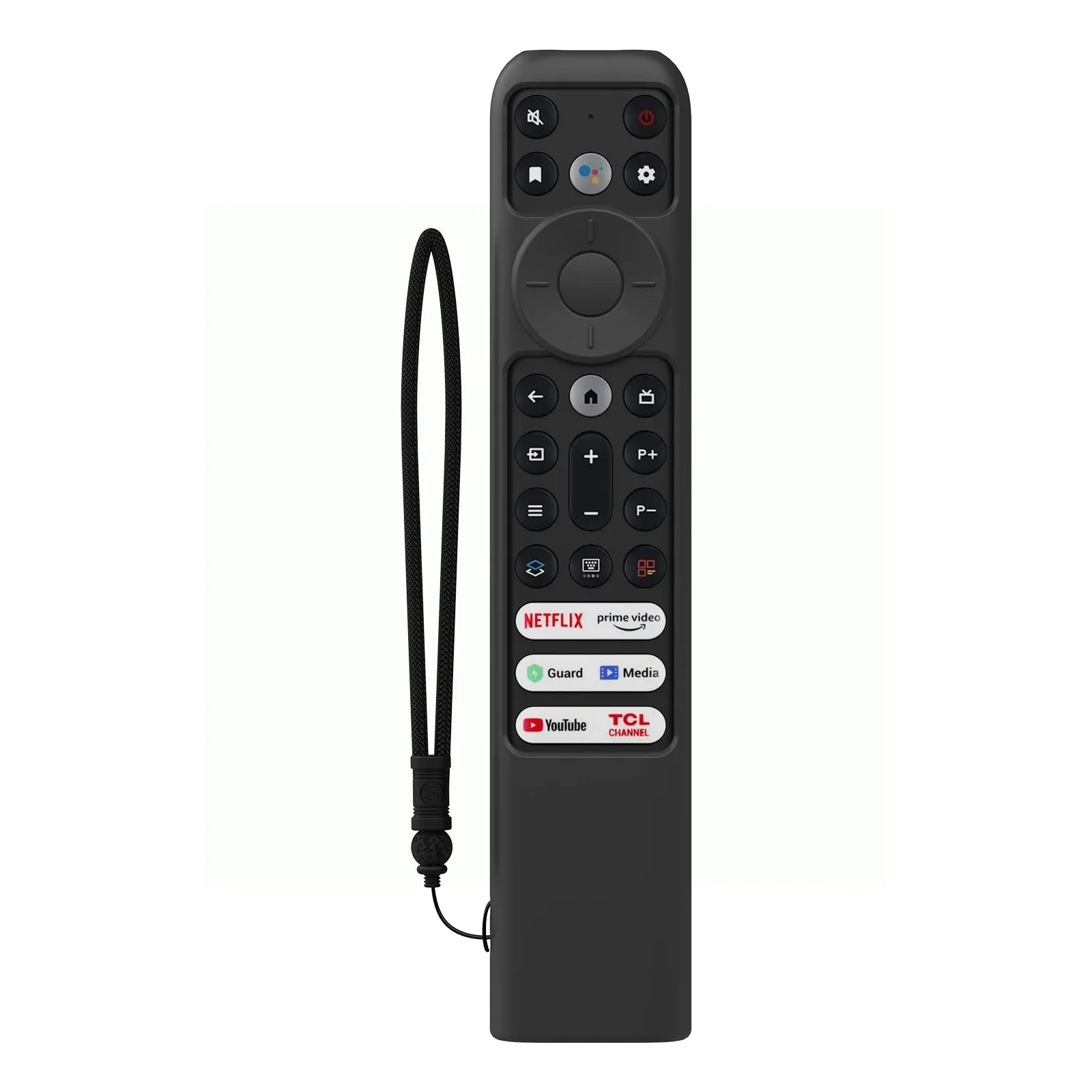 Silicone Cover for TCL RC902V FMR1/RC833(2023) Voice Remote,Shockproof, Skin-Friendly Case for 55R646 55S546 65R646 65S546 75R646 75S546 Series TV Remote
