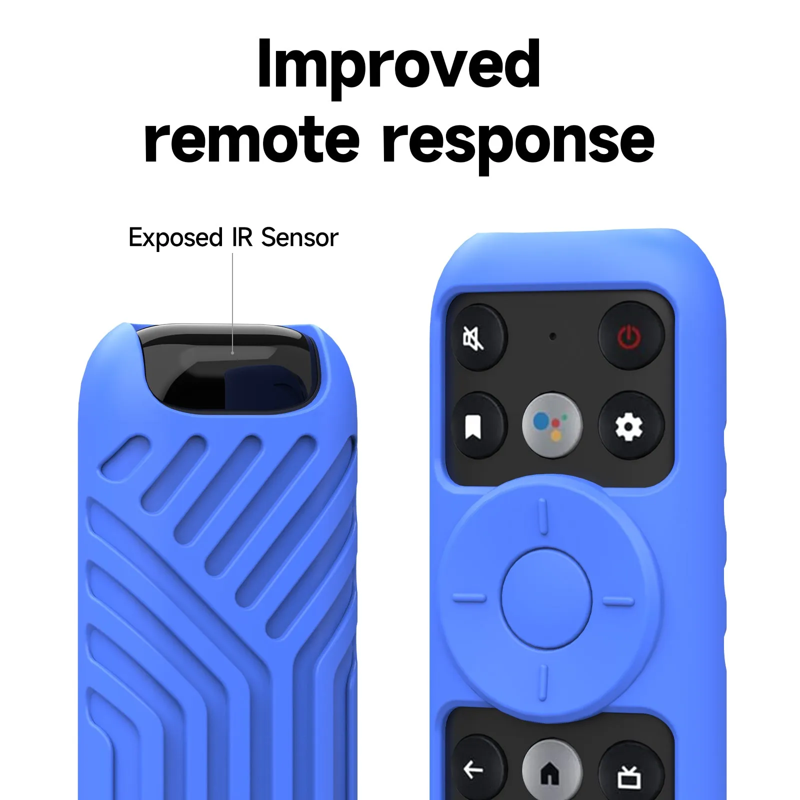 Silicone Cover for TCL RC902V FMR1/RC833(2023) Voice Remote,Shockproof, Skin-Friendly Case for 55R646 55S546 65R646 65S546 75R646 75S546 Series TV Remote