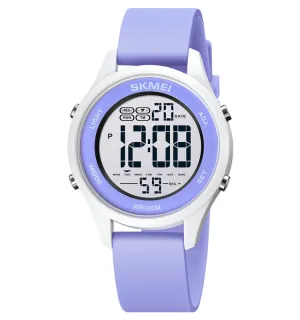 Silicone luminous timing waterproof watch W2317858