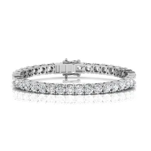 Silver Luminous Tennis Bracelet