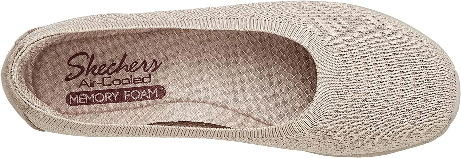 Skechers scarpa Ballerina da donna Be Cool Wonderstruck 100360/TPE tortora
