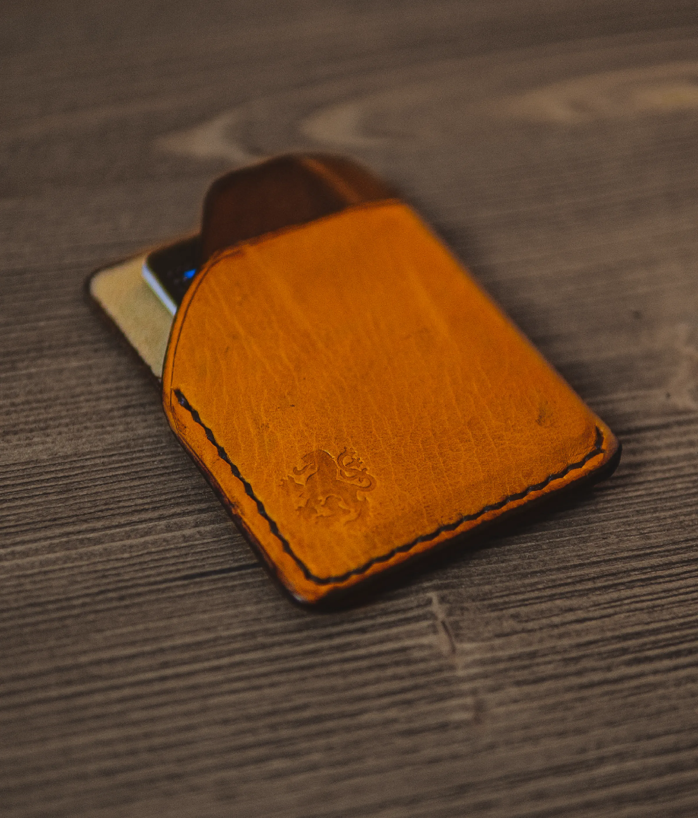 Soft Leather Wallet - Officer