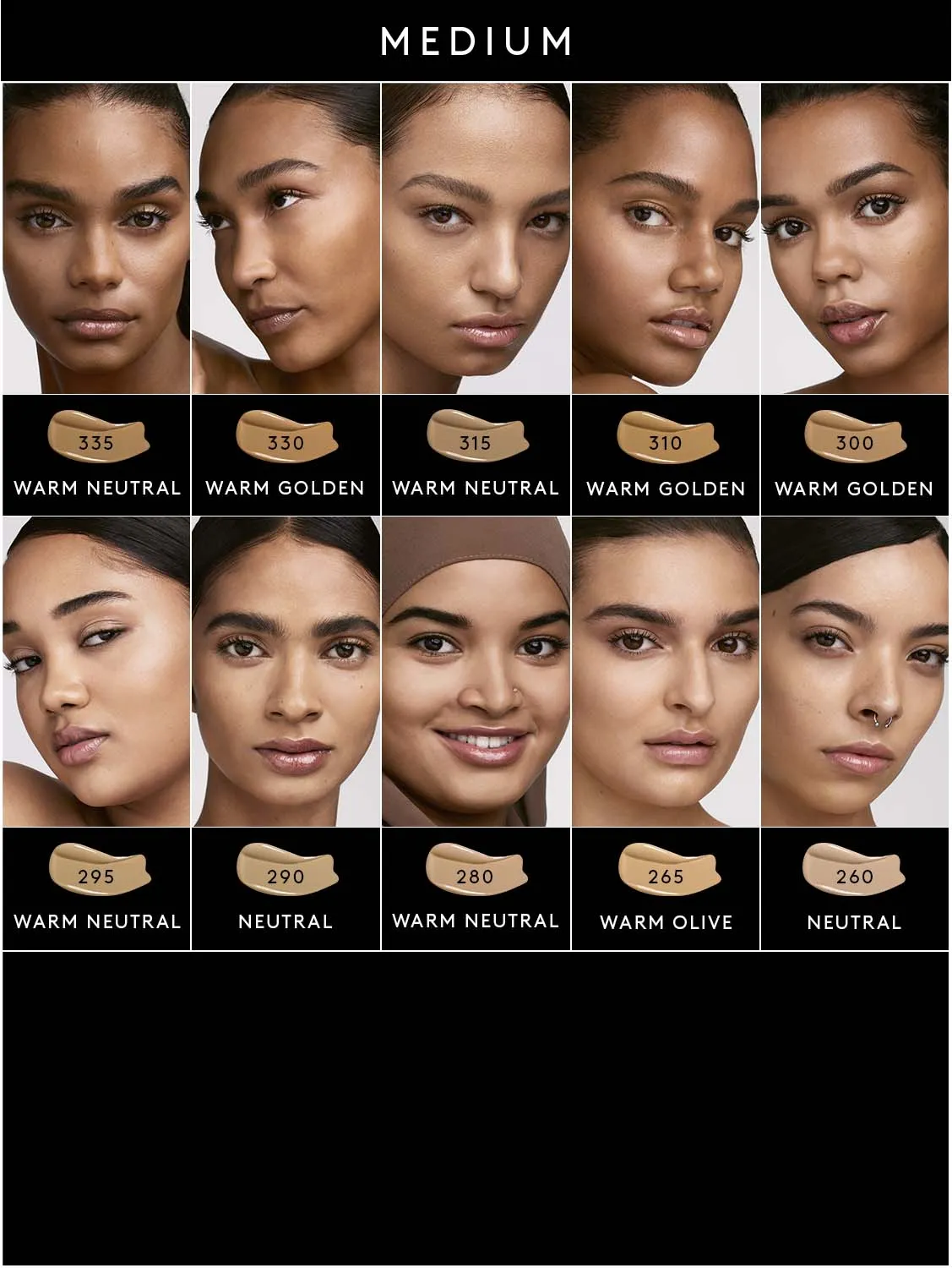 Soft'lit Naturally Luminous Longwear Foundation — 260