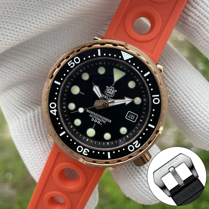 Steeldive 1975S Bronze Tuna Automatic Watch Men V2