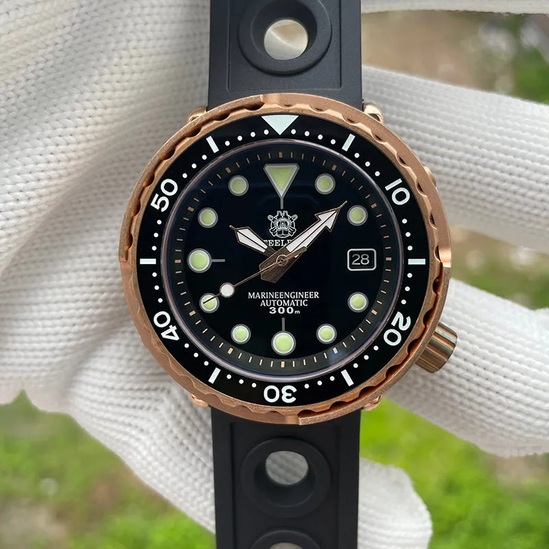 Steeldive 1975S Bronze Tuna Automatic Watch Men V2