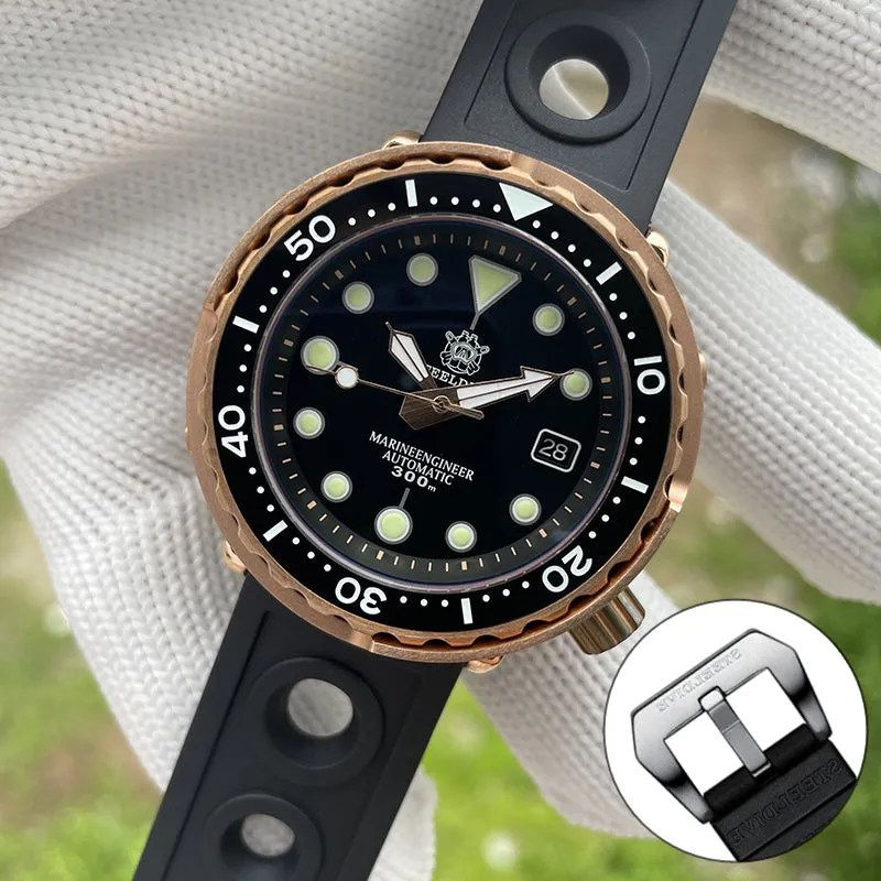 Steeldive 1975S Bronze Tuna Automatic Watch Men V2