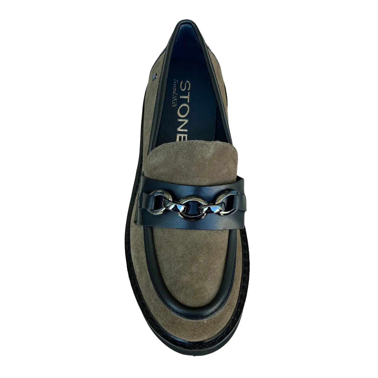 Stonefly mocassino da donna Tessa 221626 273 verde edera