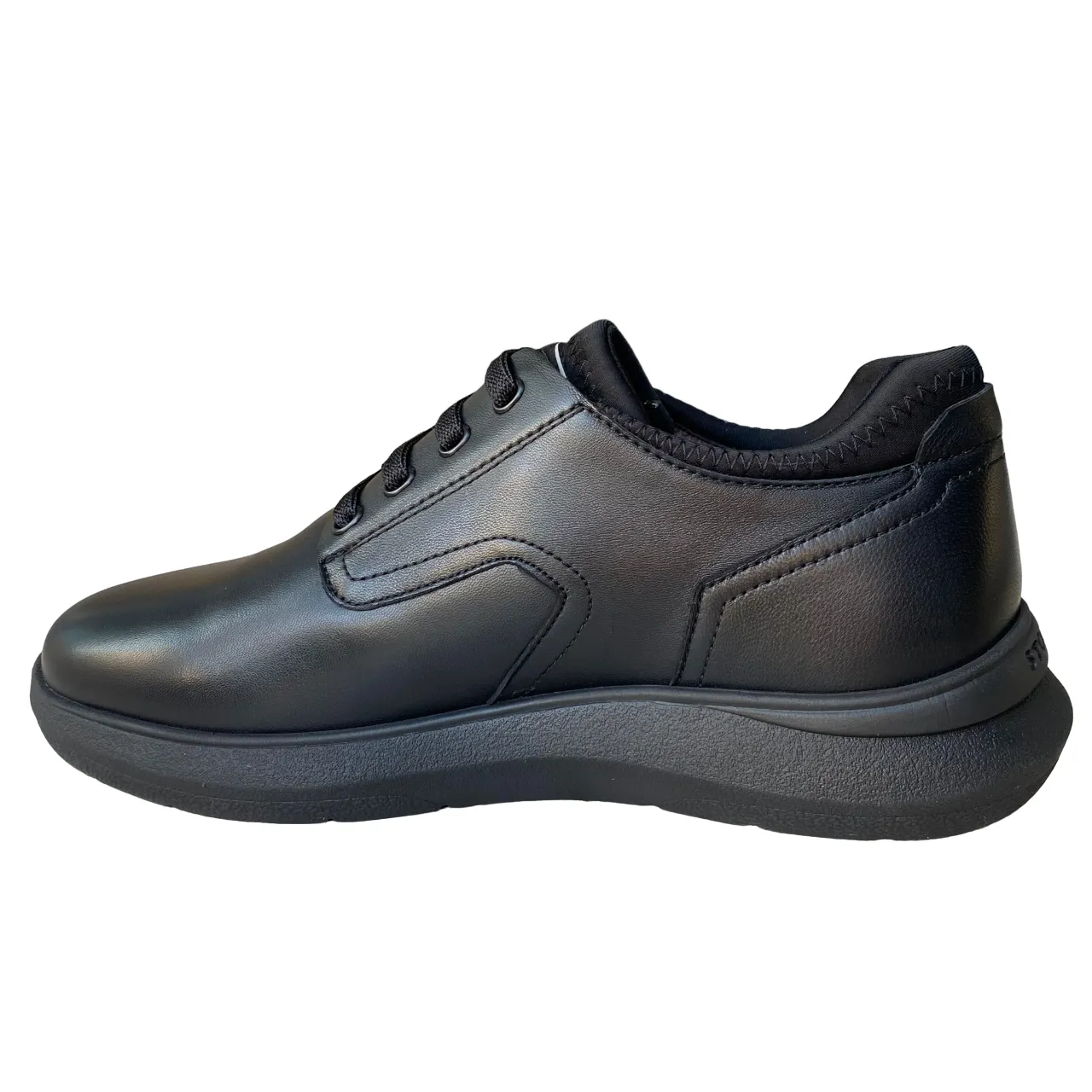 Stonefly scarpa casual da uomo in pelle nappa Seven 218474 000 nero