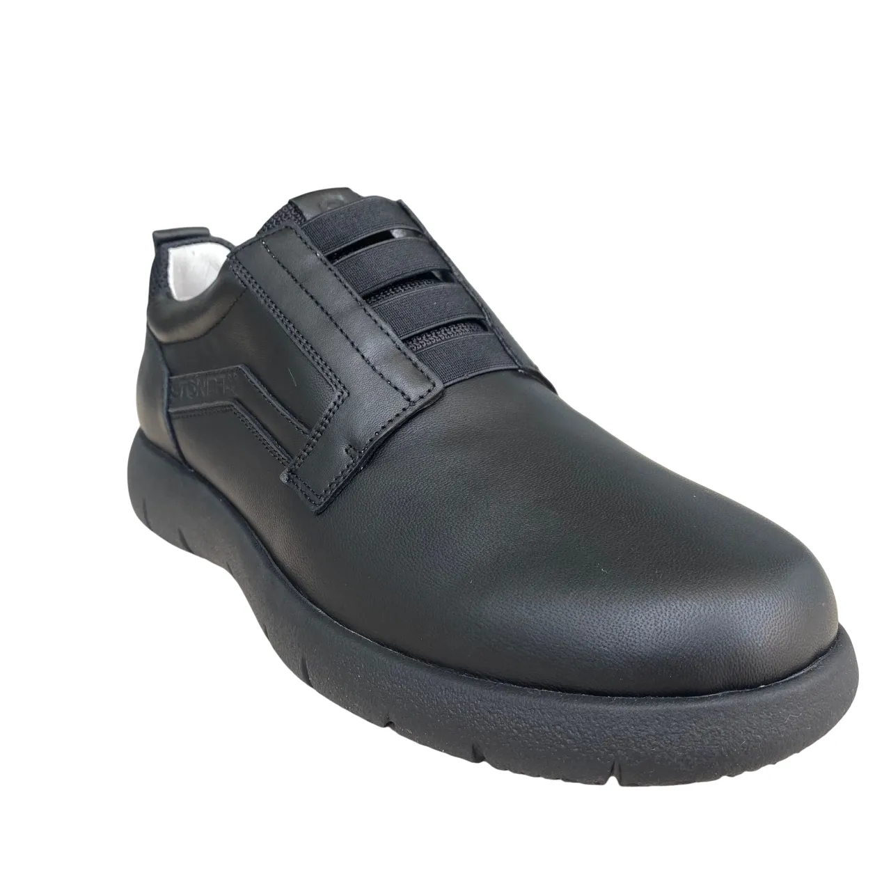 Stonefly scarpa casual da uomo in pelle Stream 31 221206 000 nero