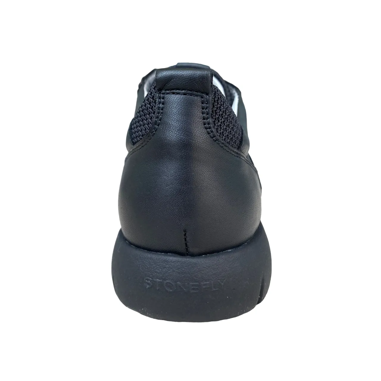 Stonefly scarpa casual da uomo in pelle Stream 31 221206 000 nero