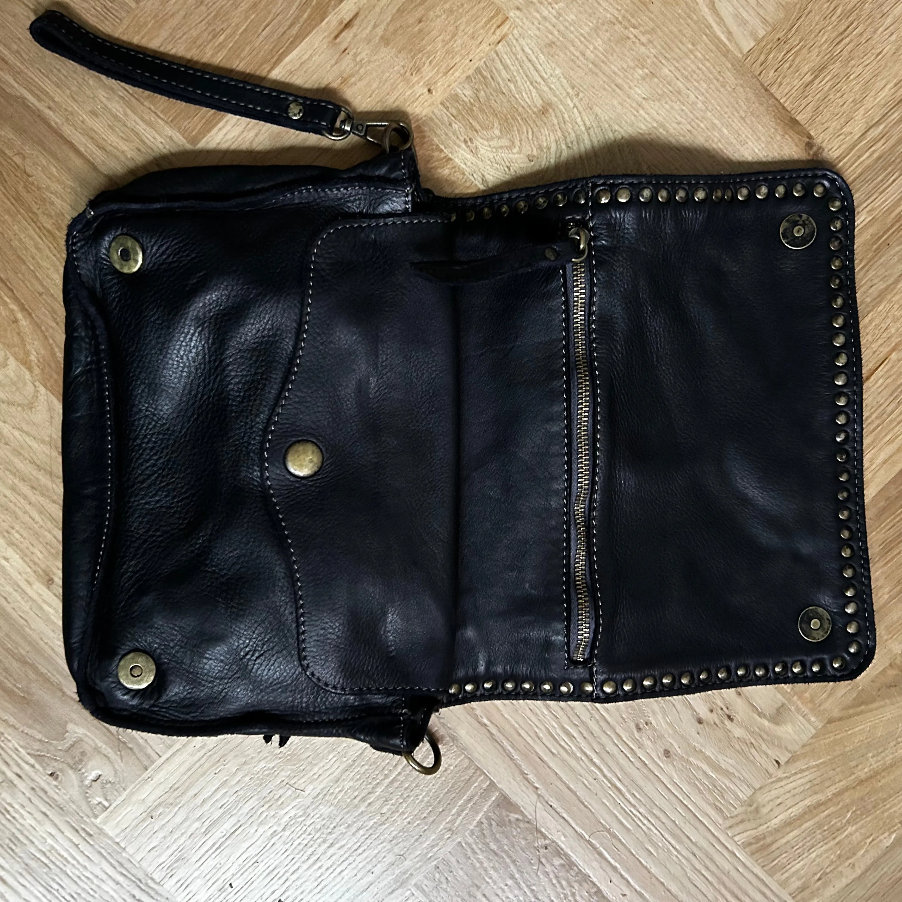 Studded Crossbody Clutch Large