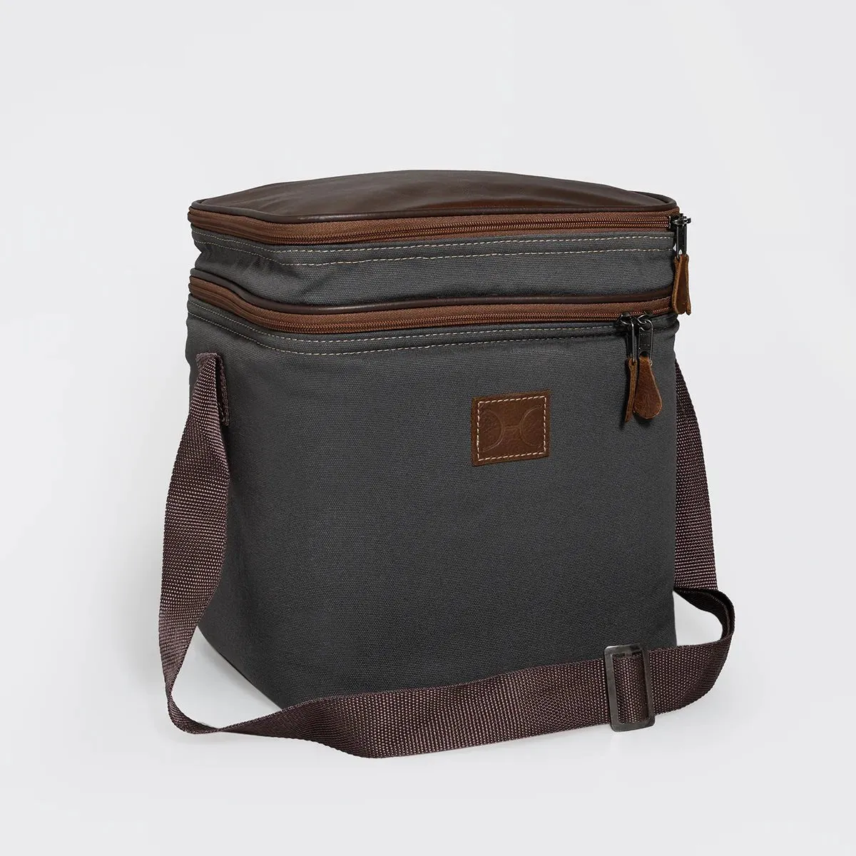 Thandana Canvas & Leather Big Lunch Box Cooler