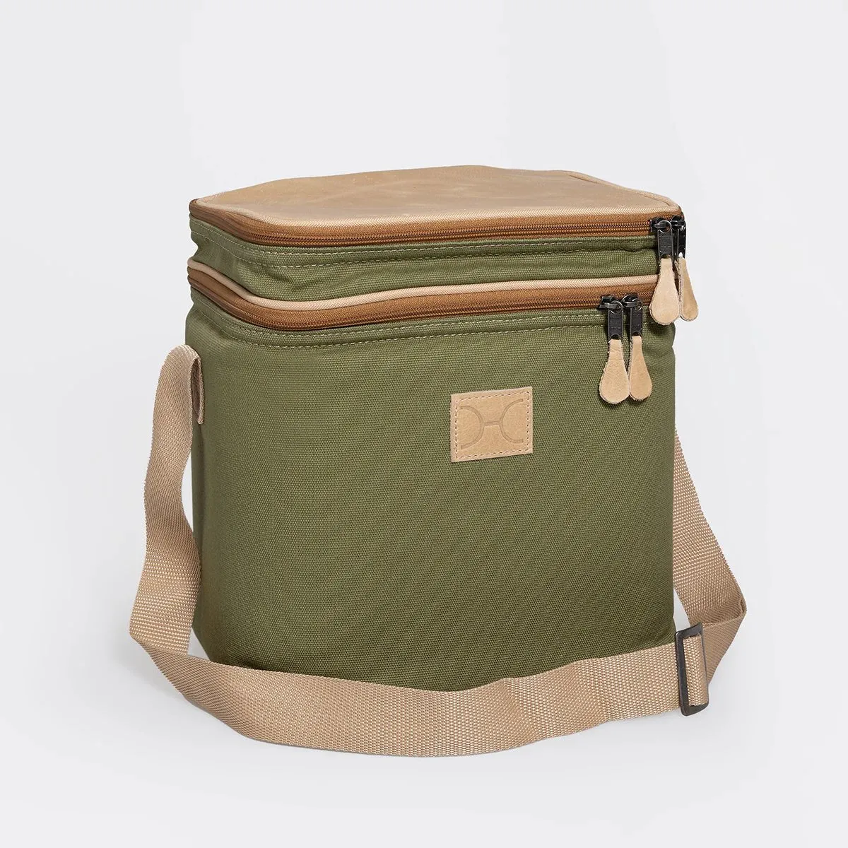 Thandana Canvas & Leather Big Lunch Box Cooler