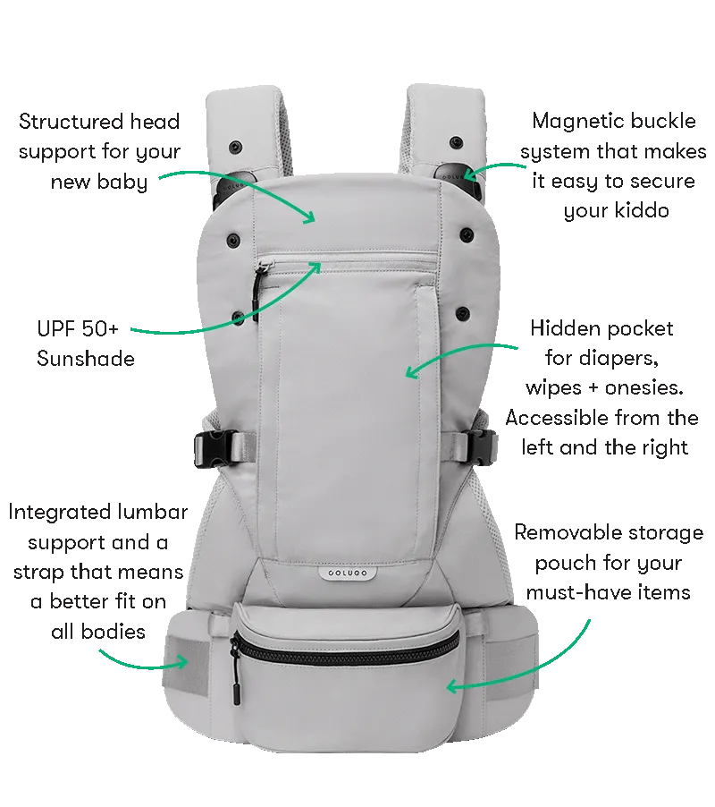 The Baby Carrier, Cool Grey