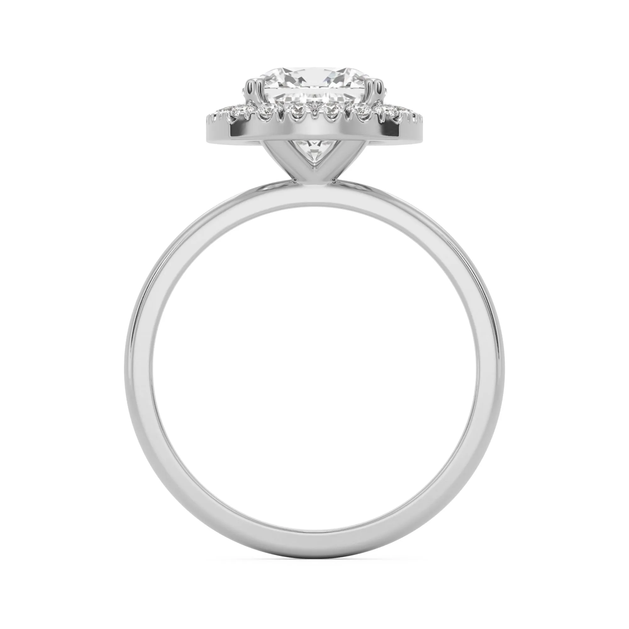 The Elongated Cushion Halo