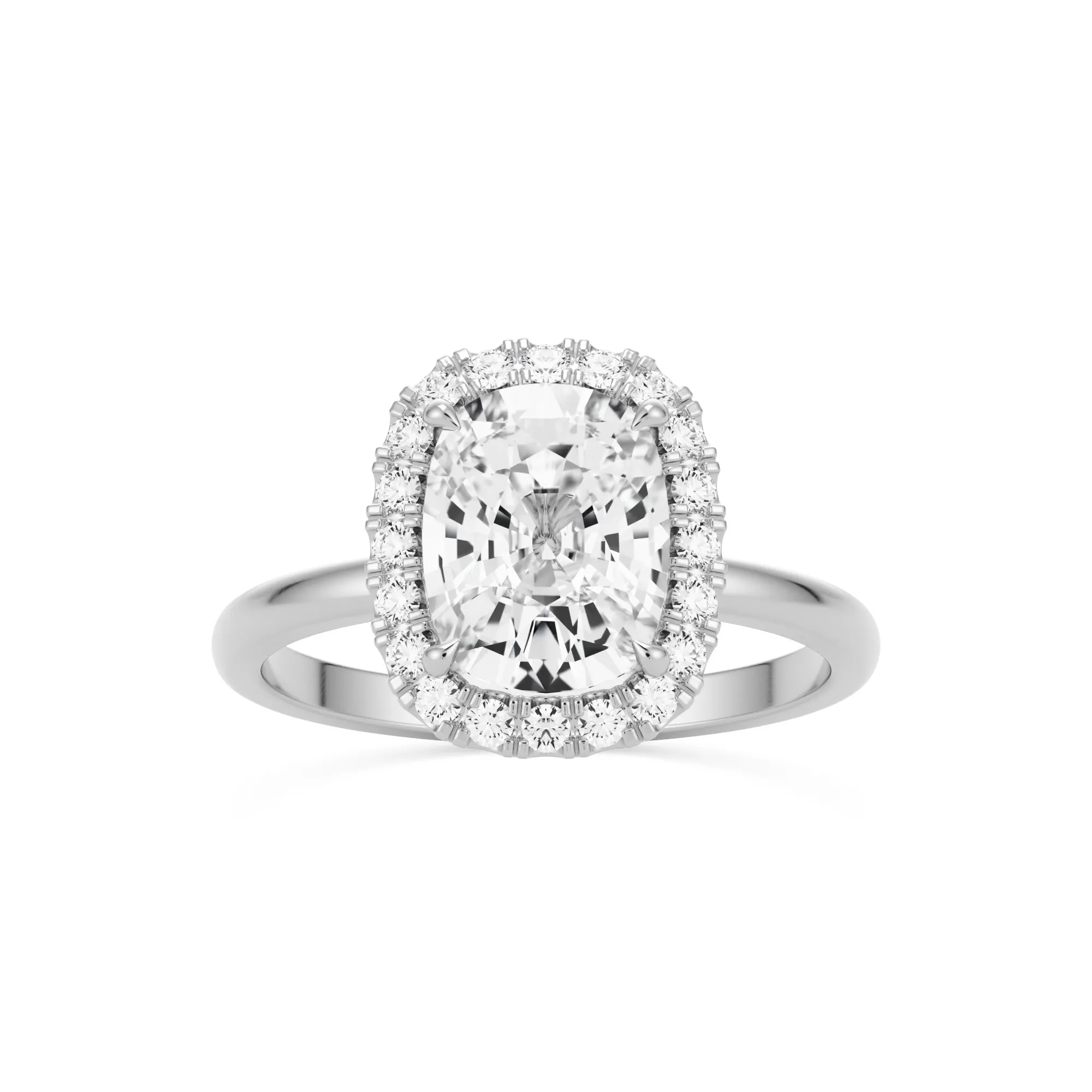 The Elongated Cushion Halo