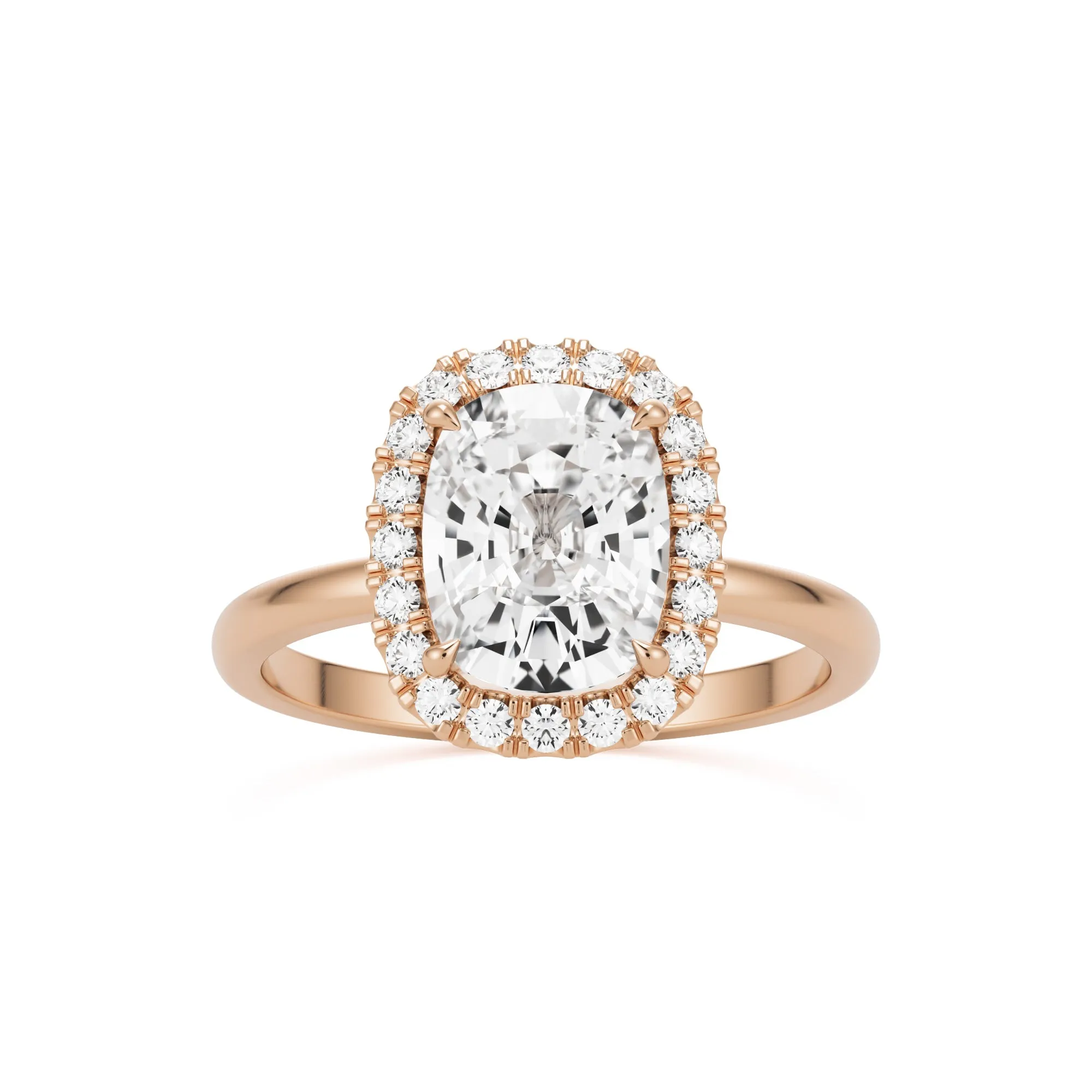 The Elongated Cushion Halo