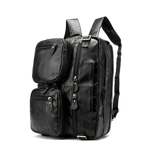 The Traveller Leather Laptop Bag