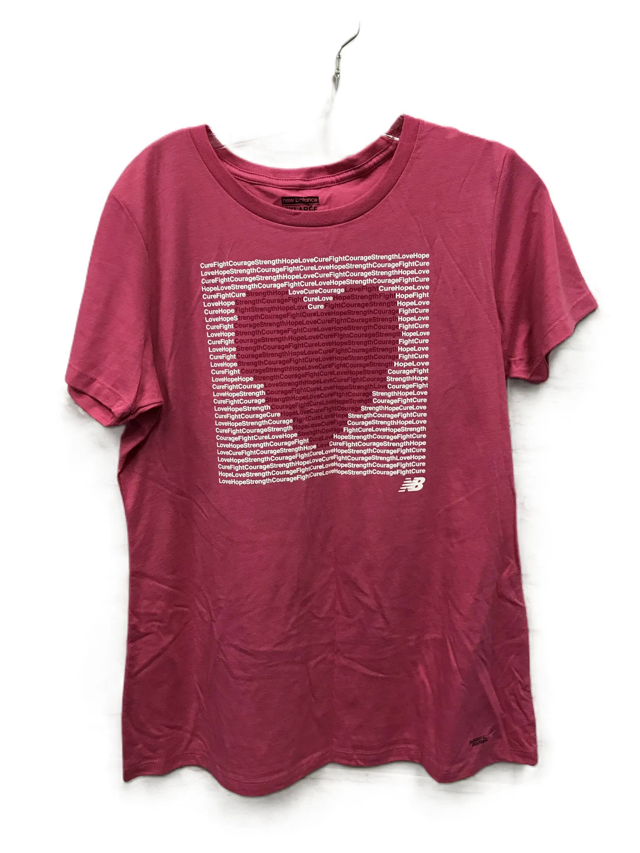Top Short Sleeve By New Balance  Size: 2x